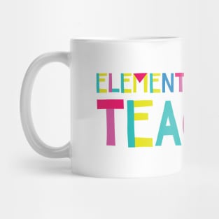 Elementary School Teacher Gift Idea Cute Back to School Mug